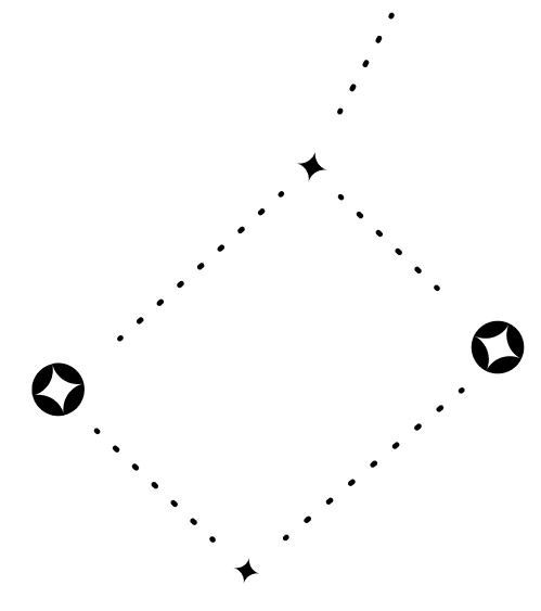 illustration of Ursa Minor constellation