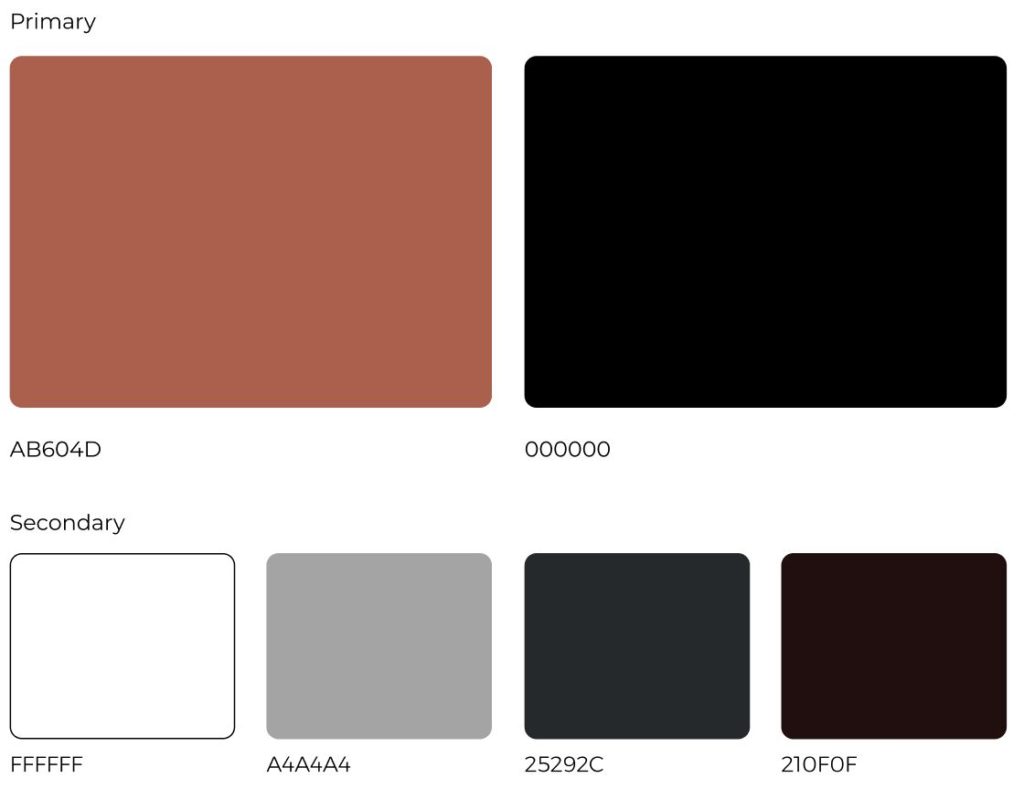 colour swatches for FK Group