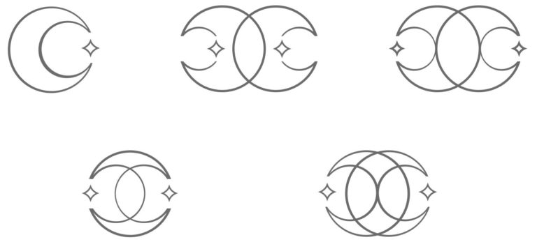 5 exploratory options for Carfini logo